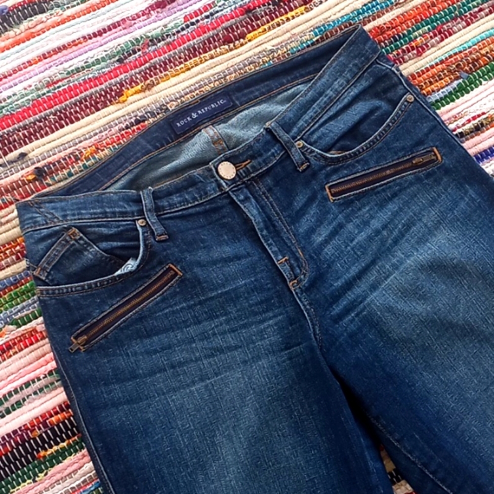 Rock & Republic Kendall Crop Jeans- #1623